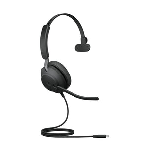 Jabra Evolve2 40 SE Casque Avec fil Arceau Appels/Musique USB Type-C Noir - Image 2