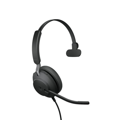 Jabra Evolve2 40 SE MS Mono Casque Avec fil Arceau Appels/Musique USB Type-C / USB Type-A Noir - Image 3