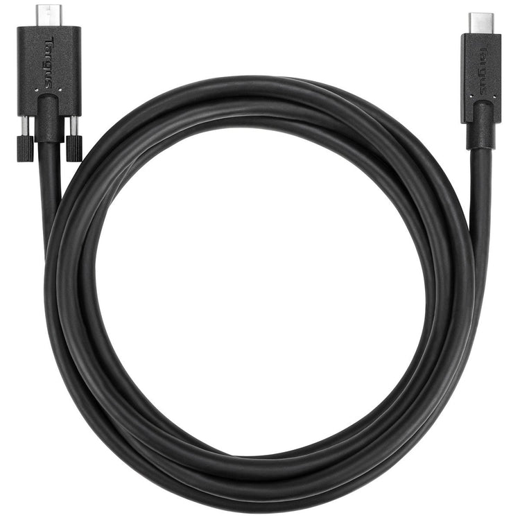 Targus ACC1122GLX câble USB USB 3.2 Gen 1 (3.1 Gen 1) 1,8 m USB C Noir - Image 1