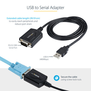 StarTech.com 21050-PC-SERIAL-LP carte et adaptateur d'interfaces Interne - Image 11