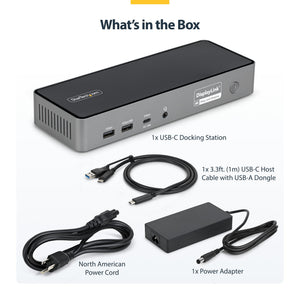 StarTech.com DK30C2DPEPRN station d'accueil Avec fil USB 3.2 Gen 2 (3.1 Gen 2) Type-C Gris - Image 8
