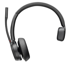 Poly Voyager 4310 Microsoft Teams Certified USB-C Headset +BT700 dongle Avec fil &sans fil Arceau Bureau/Centre d'appels USB Type-C Bluetooth Noir - Image 1