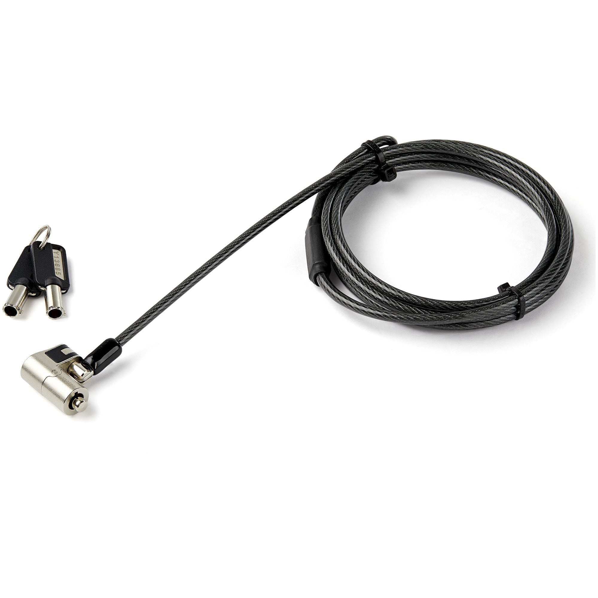 StarTech.com LTULOCKKEY câble antivol Noir, Acier inoxydable - Image 1