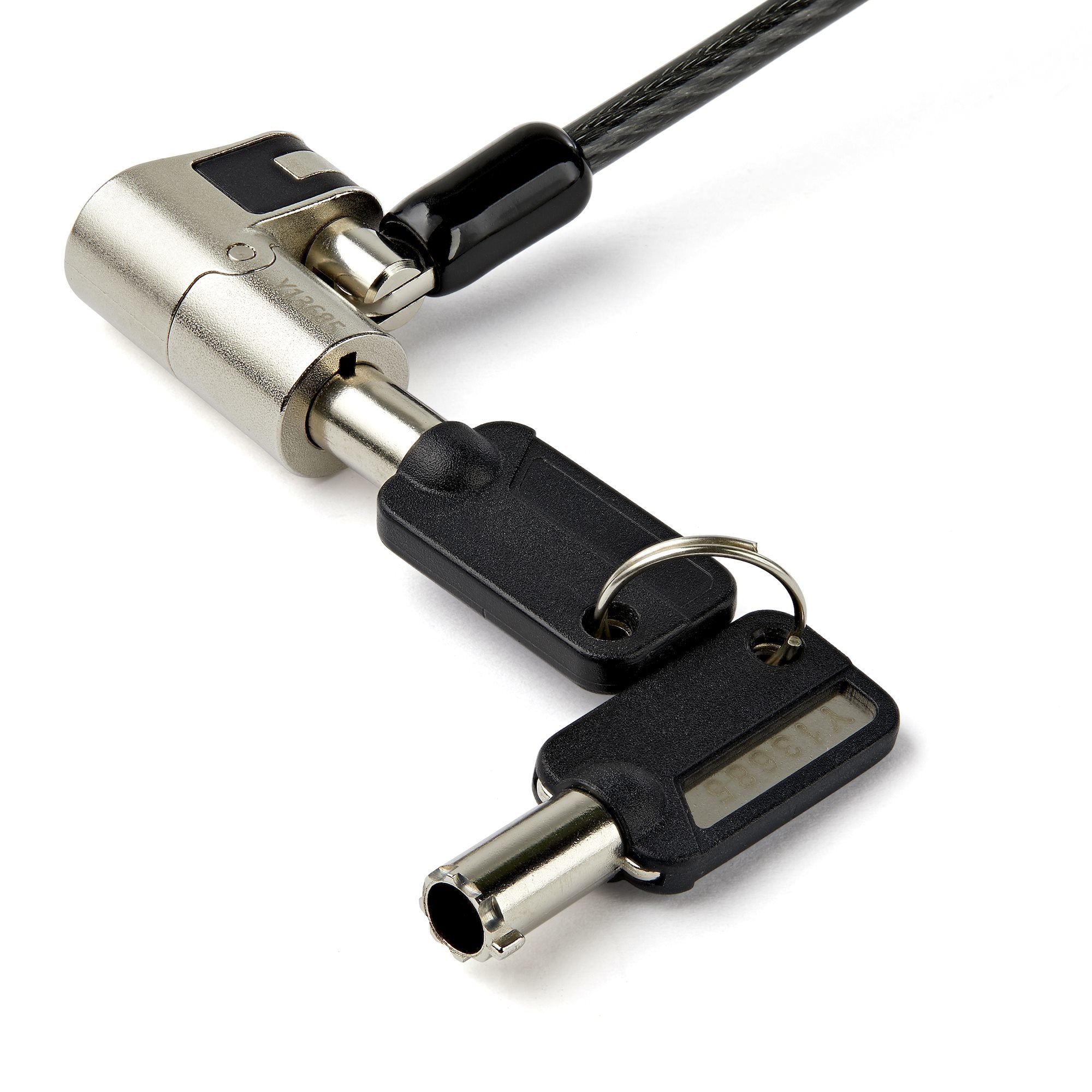 StarTech.com LTULOCKKEY câble antivol Noir, Acier inoxydable - Image 5
