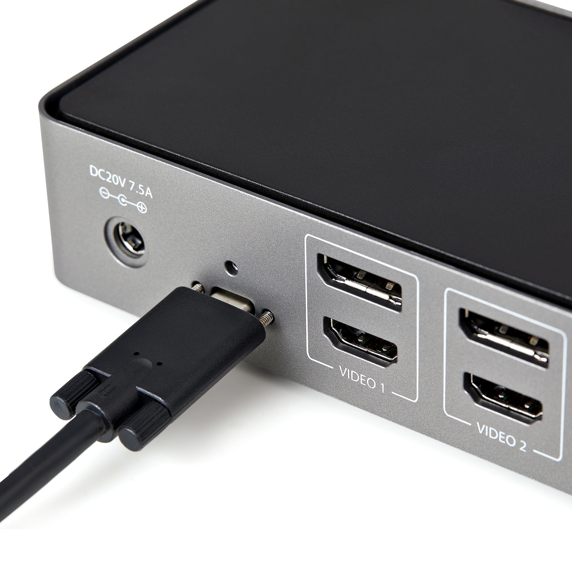 StarTech.com DK31C3HDPD station d'accueil Avec fil USB 3.2 Gen 2 (3.1 Gen 2) Type-C Noir, Gris - Image 5