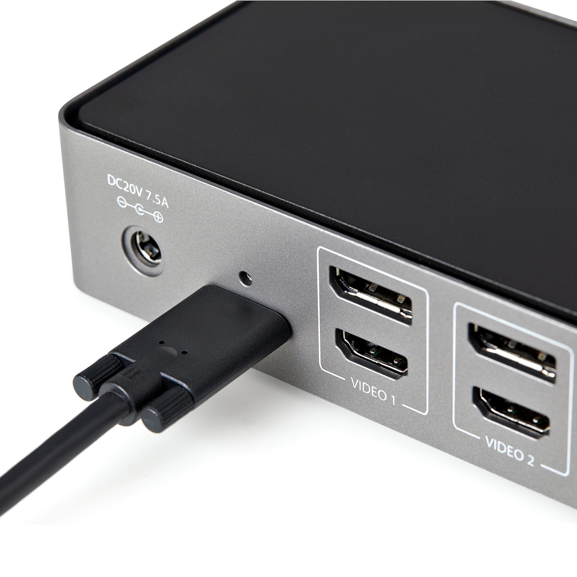 StarTech.com DK31C3HDPD station d'accueil Avec fil USB 3.2 Gen 2 (3.1 Gen 2) Type-C Noir, Gris - Image 7