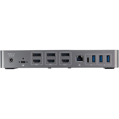 StarTech.com DK31C3HDPD station d'accueil Avec fil USB 3.2 Gen 2 (3.1 Gen 2) Type-C Noir, Gris - Image 8