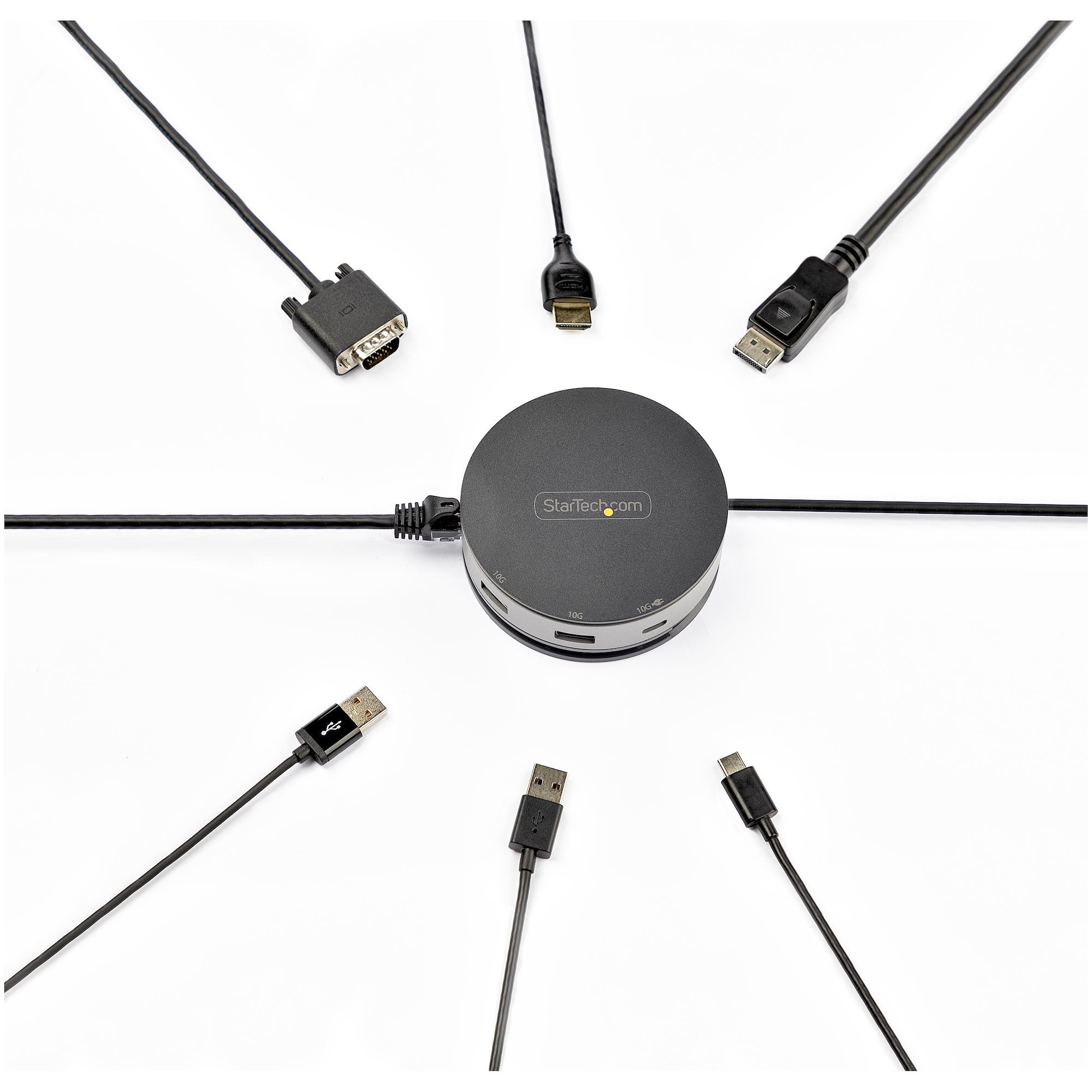StarTech.com DKT31CHDVCM station d'accueil Avec fil USB 3.2 Gen 2 (3.1 Gen 2) Type-C Noir, Gris - Image 3