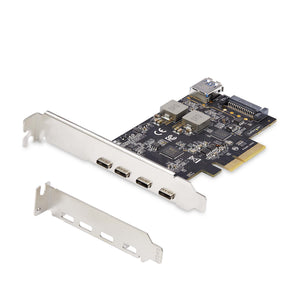StarTech.com PS4C3IA3-USB-C-CARD carte et adaptateur d'interfaces USB Type-C - Image 1