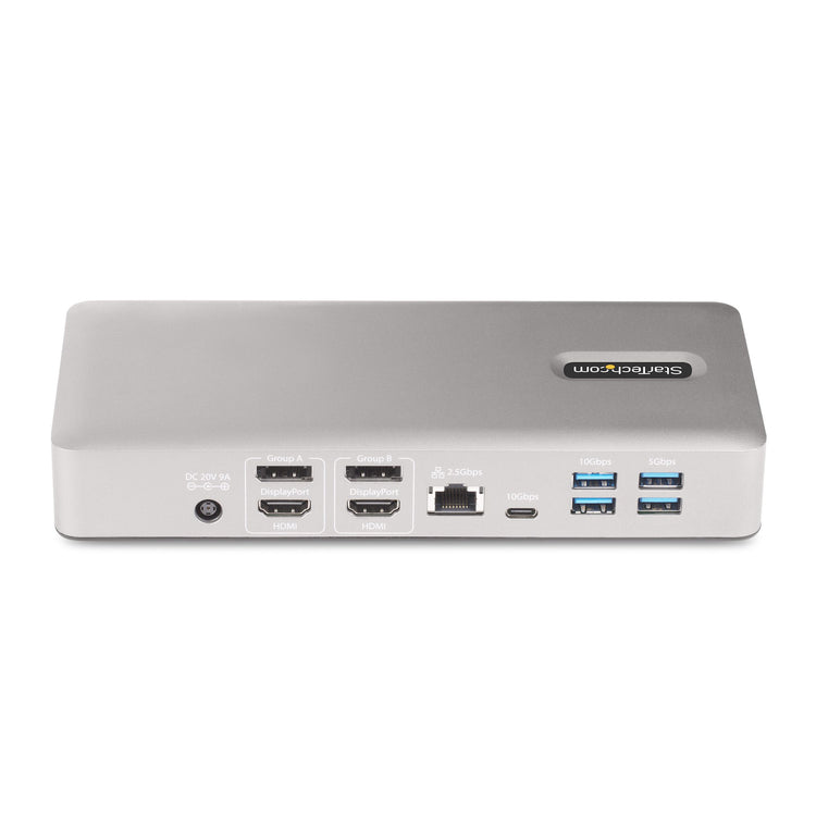 StarTech.com 132N-TB4USB4DOCK station d'accueil Avec fil Thunderbolt 4 Gris - Image 4