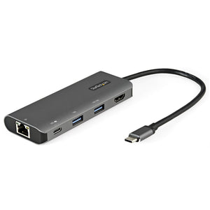 StarTech.com DKT31CHPDL station d'accueil Avec fil USB 3.2 Gen 2 (3.1 Gen 2) Type-C Noir, Gris - Image 1