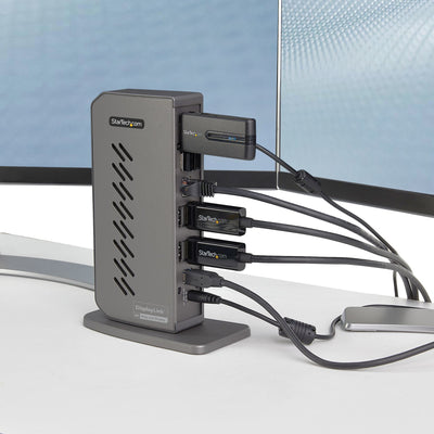 StarTech.com DK30A2DHU station d'accueil Avec fil USB 3.2 Gen 1 (3.1 Gen 1) Type-B Noir, Gris - Image 7