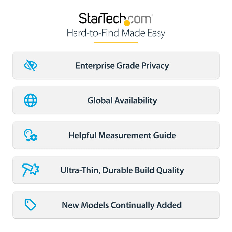StarTech.com 13SP-PRIVACY-SCREEN filtre anti-reflets pour écran et filtre de confidentialité 33 cm (13") Ordinateur portable Filtre de confidentialité sans bords pour ordinateur - Image 22