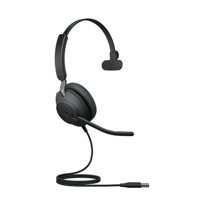 Jabra Evolve2 40 SE Casque Avec fil Arceau Appels/Musique USB Type-A Noir - Image 2