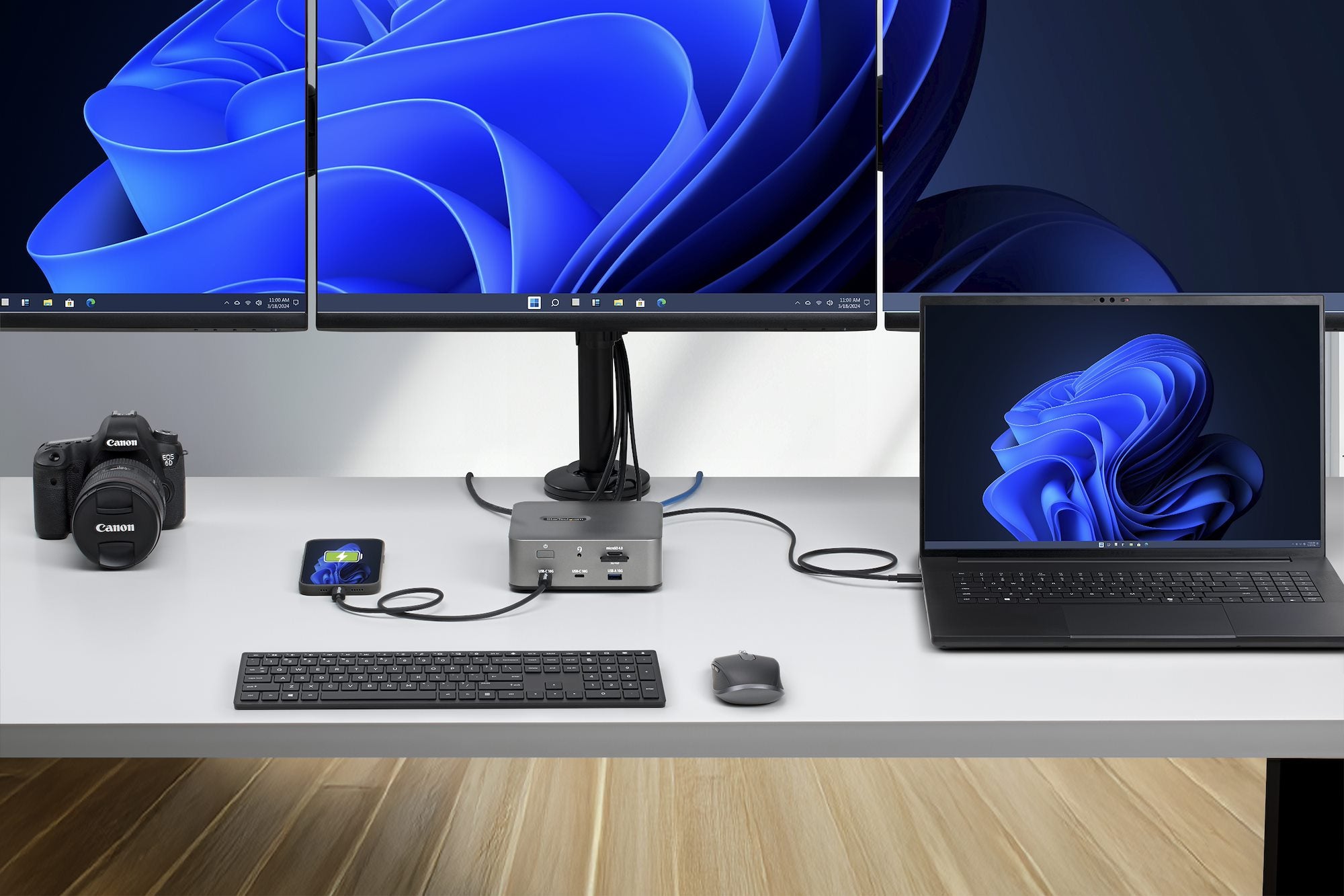 StarTech.com 215N-TB5USB4DOCK station d'accueil Avec fil Thunderbolt 5 Gris - Image 4