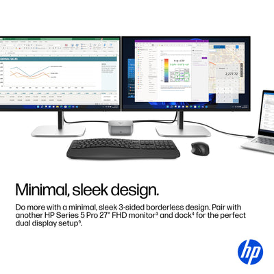 HP Series 5 Pro 527pf écran plat de PC 68,6 cm (27") 1920 x 1080 pixels Full HD LCD Noir - Image 9