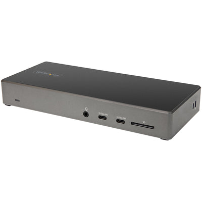 StarTech.com DK31C2DHSPD station d'accueil Avec fil USB 3.2 Gen 2 (3.1 Gen 2) Type-C Noir, Gris - Image 1