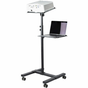 StarTech.com ADJPROJCART chariot et support multimédia Noir - Image 3