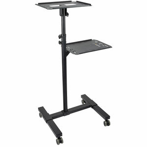 StarTech.com ADJPROJCART chariot et support multimédia Noir - Image 1