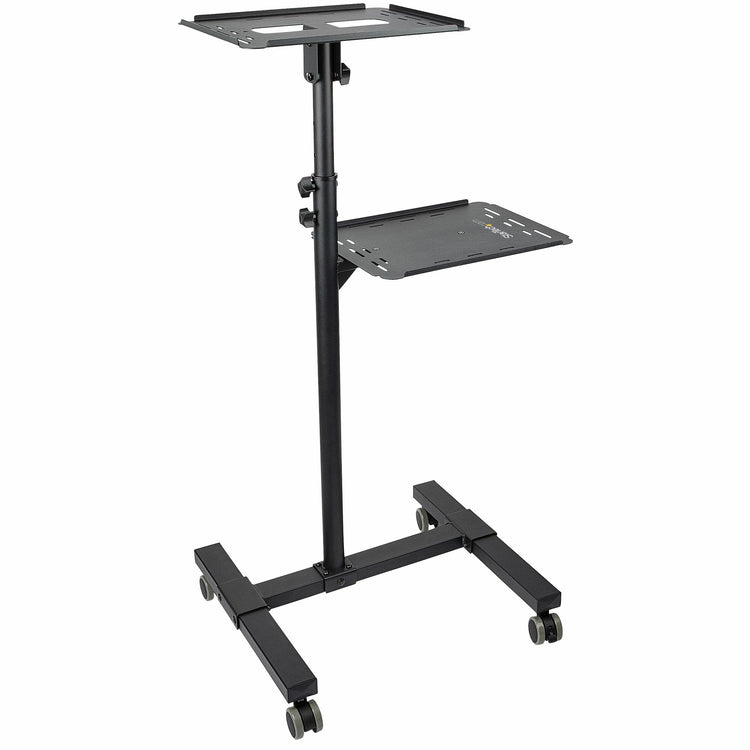 StarTech.com ADJPROJCART chariot et support multimédia Noir - Image 1
