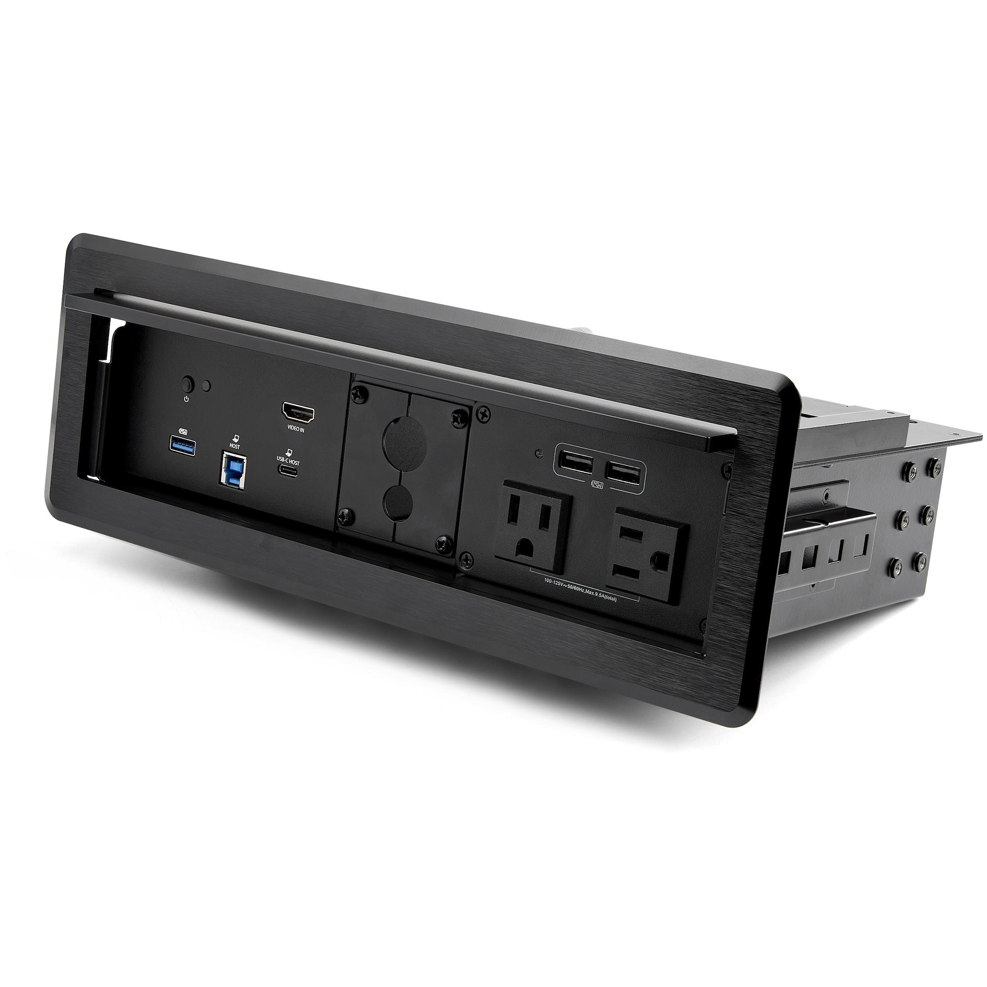 StarTech.com KITBXDOCKPNA Passerelle de conférence audio AV 3840 x 2160 pixels Ethernet/LAN Noir - Image 1
