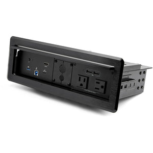 StarTech.com KITBXDOCKPNA Passerelle de conférence audio AV 3840 x 2160 pixels Ethernet/LAN Noir - Image 1