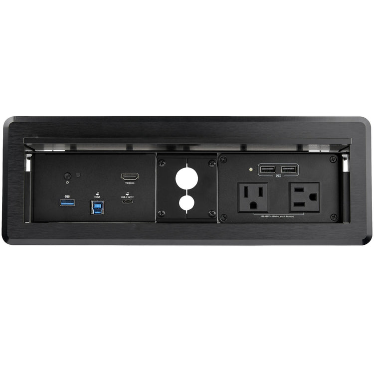 StarTech.com KITBXDOCKPNA Passerelle de conférence audio AV 3840 x 2160 pixels Ethernet/LAN Noir - Image 4