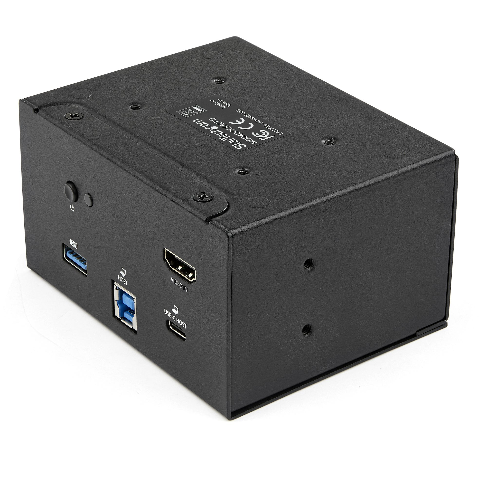 StarTech.com KITBXDOCKPNA Passerelle de conférence audio AV 3840 x 2160 pixels Ethernet/LAN Noir - Image 5