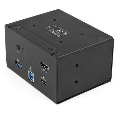 StarTech.com KITBXDOCKPNA Passerelle de conférence audio AV 3840 x 2160 pixels Ethernet/LAN Noir - Image 5