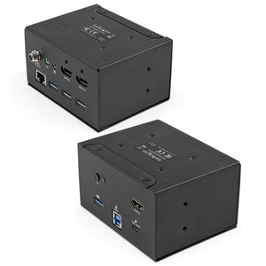 StarTech.com KITBXDOCKPNA Passerelle de conférence audio AV 3840 x 2160 pixels Ethernet/LAN Noir - Image 3