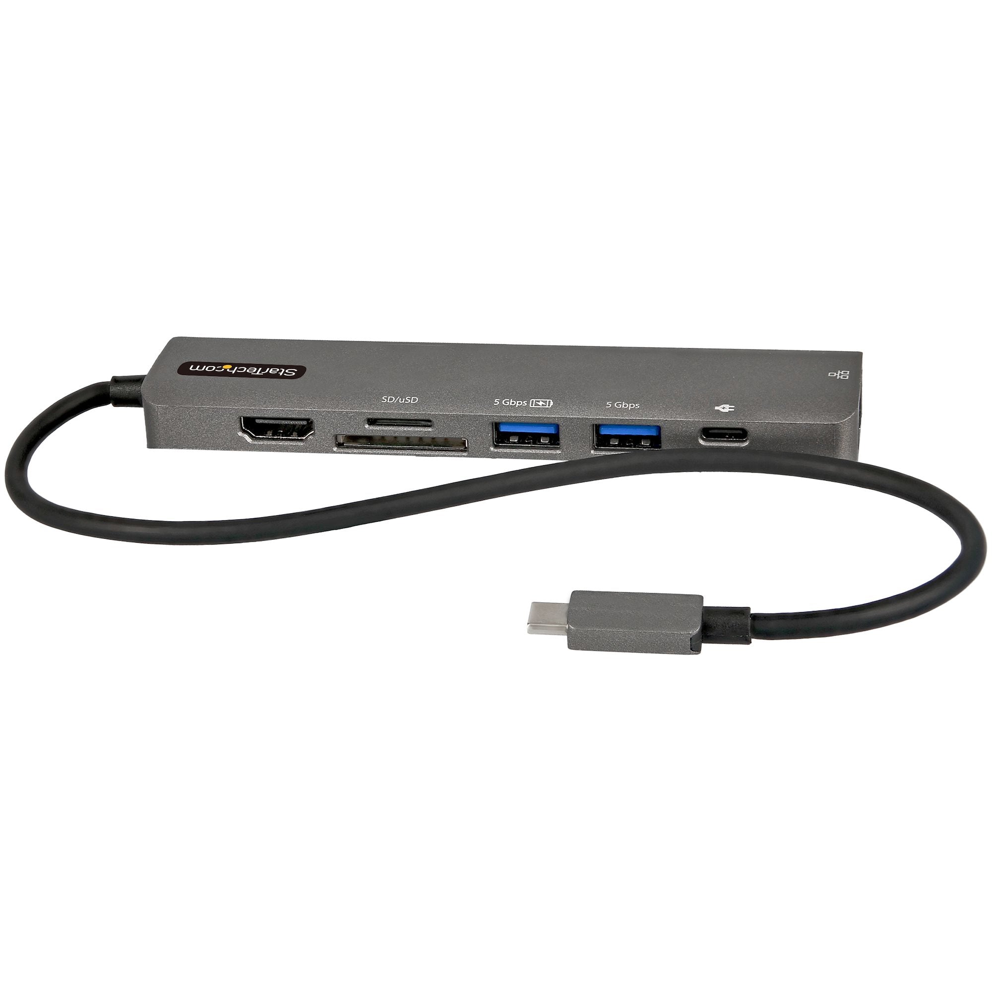StarTech.com DKT30CHSDPD1 station d'accueil Avec fil USB 3.2 Gen 1 (3.1 Gen 1) Type-C Noir, Gris - Image 1
