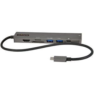 StarTech.com DKT30CHSDPD1 station d'accueil Avec fil USB 3.2 Gen 1 (3.1 Gen 1) Type-C Noir, Gris - Image 1