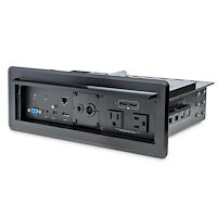 StarTech.com KITBXAVHDPNA Passerelle de conférence audio AV 3840 x 2160 pixels Ethernet/LAN Noir - Image 1