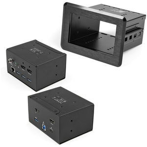 StarTech.com KITBZDOCK Passerelle de conférence audio AV 3840 x 2160 pixels Ethernet/LAN Noir - Image 1