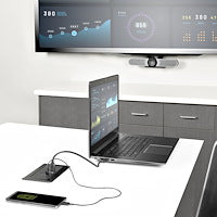 StarTech.com KITBZDOCK Passerelle de conférence audio AV 3840 x 2160 pixels Ethernet/LAN Noir - Image 10