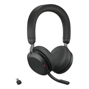 Jabra Evolve2 75 Casque Avec fil &sans fil Arceau Appels/Musique USB Type-C Bluetooth Socle de chargement Noir - Image 3