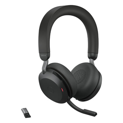 Jabra Evolve2 75 Casque Avec fil &sans fil Arceau Bureau/Centre d'appels Bluetooth Socle de chargement Noir - Image 3