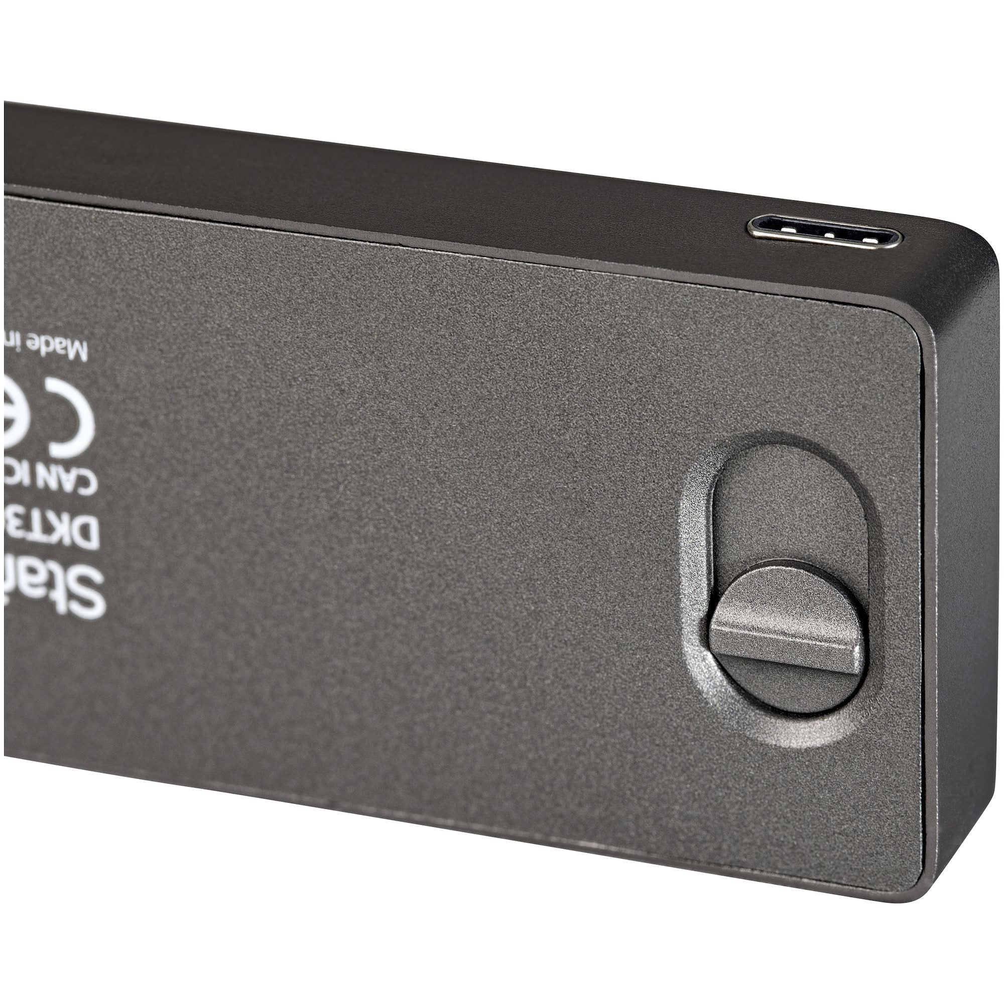 StarTech.com DKT30CMHSDPD station d'accueil USB 3.2 Gen 1 (3.1 Gen 1) Type-C Noir, Gris - Image 7