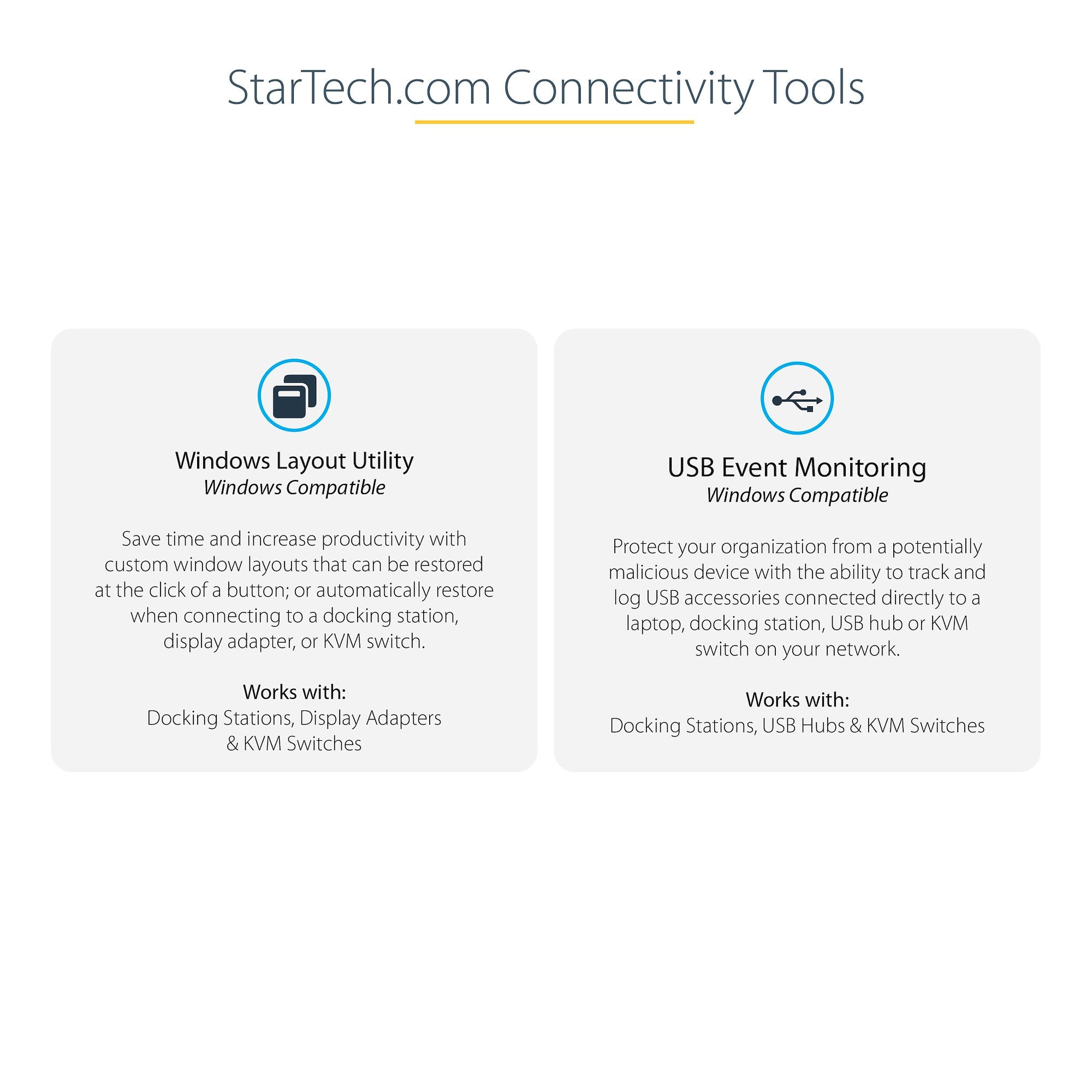 StarTech.com CDP2HDUACP2 station d'accueil Avec fil USB 3.2 Gen 1 (3.1 Gen 1) Type-C Gris - Image 4