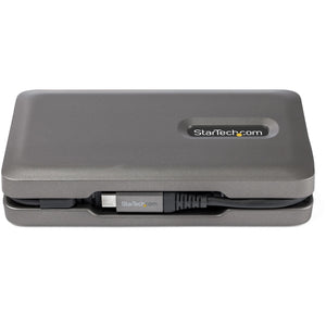 StarTech.com DKT31CSDHPD3 station d'accueil Avec fil USB 3.2 Gen 2 (3.1 Gen 2) Type-C Gris - Image 5