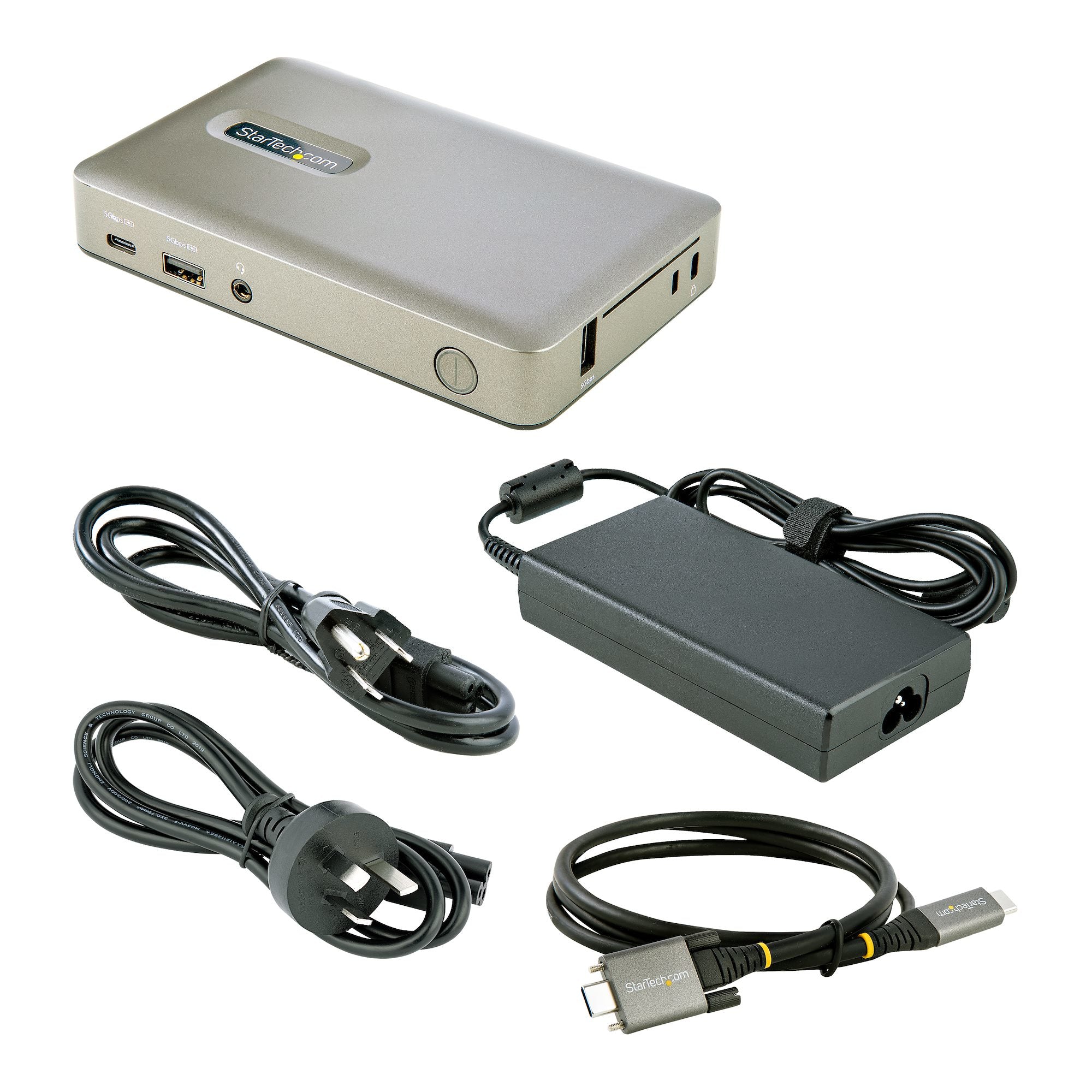 StarTech.com DKM30CHDPD station d'accueil Avec fil USB 3.2 Gen 1 (3.1 Gen 1) Type-C Gris - Image 9