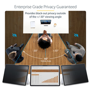 StarTech.com 13SP-PRIVACY-SCREEN filtre anti-reflets pour écran et filtre de confidentialité 33 cm (13") Ordinateur portable Filtre de confidentialité sans bords pour ordinateur - Image 8