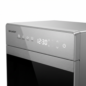Sharp SMC0762KSC Four à micro-ondes de comptoir – 0,7 pi³ 700W Acier inoxydable - Image 4
