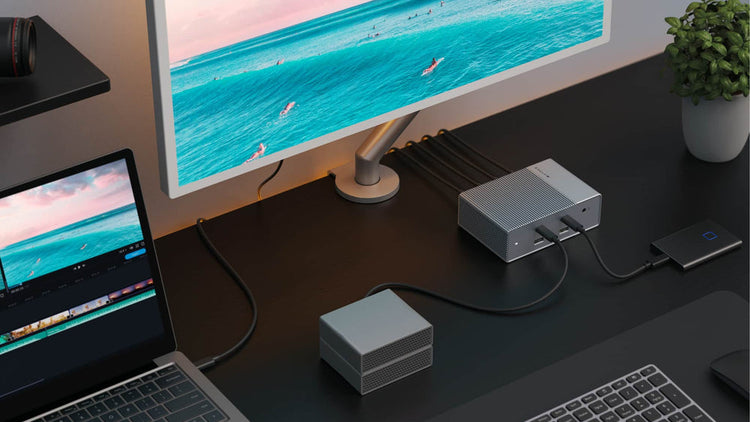 Targus HDG212BP-US station d'accueil Avec fil USB 3.2 Gen 1 (3.1 Gen 1) Type-C Gris - Image 7