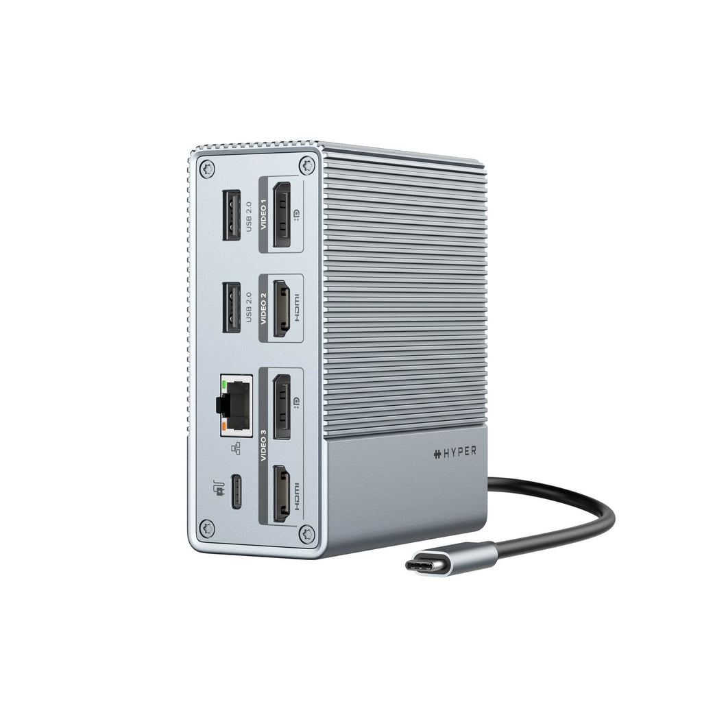 Targus HDG212BP-US station d'accueil Avec fil USB 3.2 Gen 1 (3.1 Gen 1) Type-C Gris - Image 2