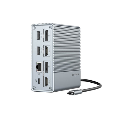 Targus HDG212BP-US station d'accueil Avec fil USB 3.2 Gen 1 (3.1 Gen 1) Type-C Gris - Image 2