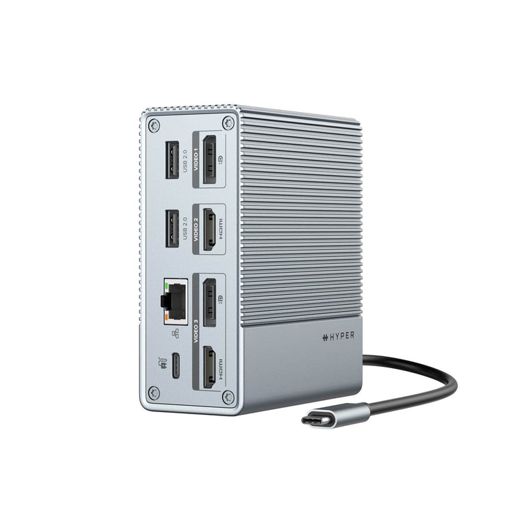 Targus HDG212BP-US station d'accueil Avec fil USB 3.2 Gen 1 (3.1 Gen 1) Type-C Gris - Image 2