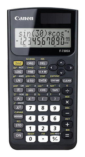 Canon F-730SX calculatrice Poche Calculatrice scientifique Noir - Image 1