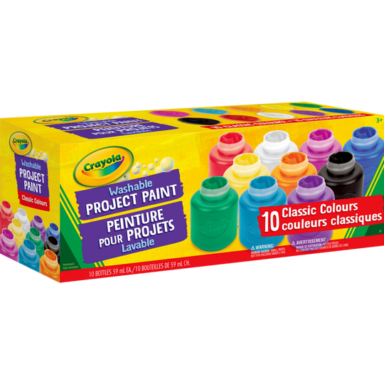 10 bocaux de peinture 59ml