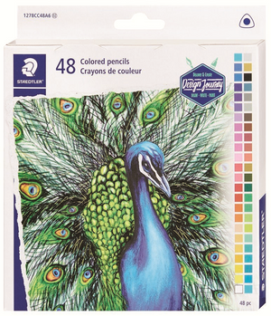 Crayon de couleur permanent, mine de 3 mm